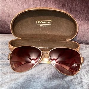 Coach Aviator Sunglasses